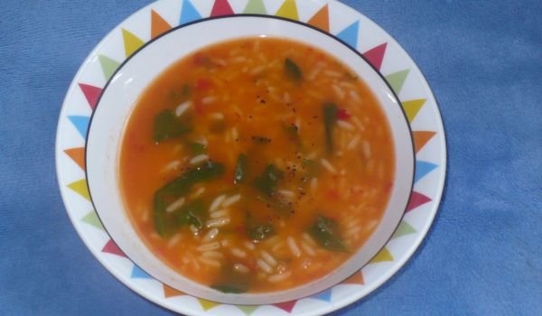 Чорбица от спанак