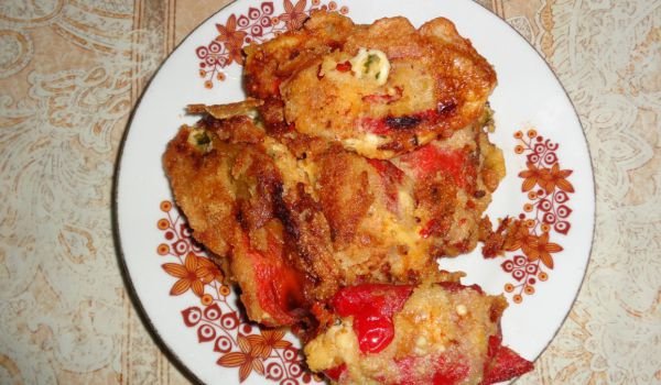 Чушки бюрек с магданоз