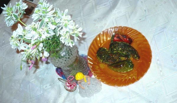 Чушки с плънка от коприва