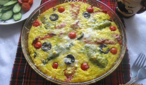 Чушки със сирене и кашкавал на фурна