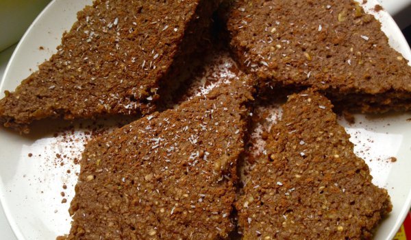 Диетичен ябълков кекс с овесени трици