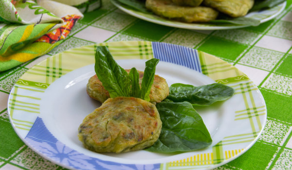 Диетични спаначени кюфтенца