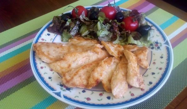 Диетично пилешко за 10 минути