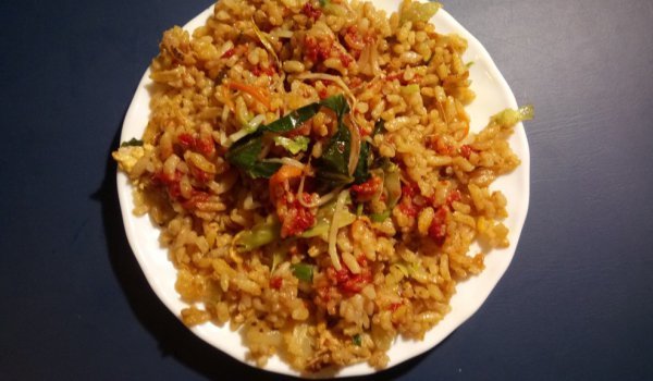 Джамбалая с морски дарове