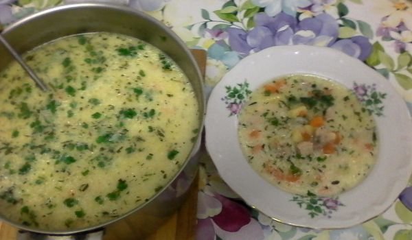 Джолан чорба със сок от кисело зеле