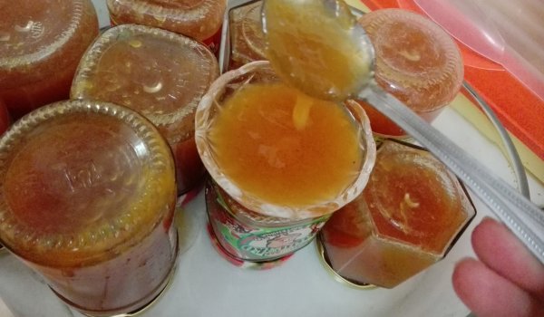 Домашен конфитюр от праскови