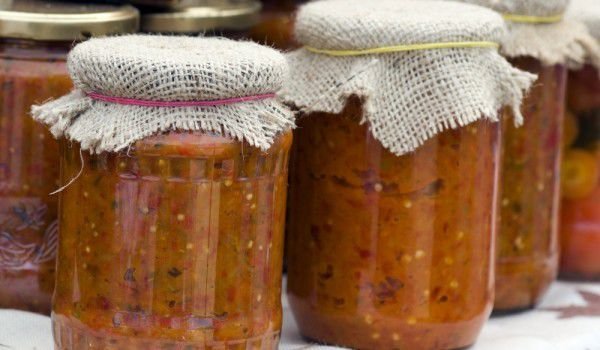 Домашна лютеница от патладжани