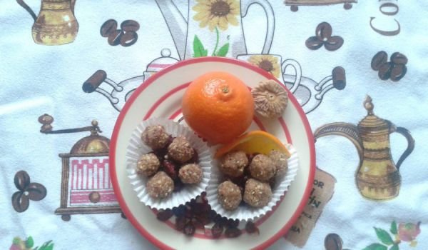 Домашни бонбони с червени боровинки