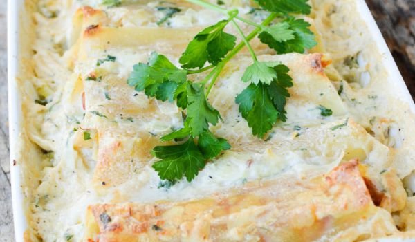 Домашни канелони с риба