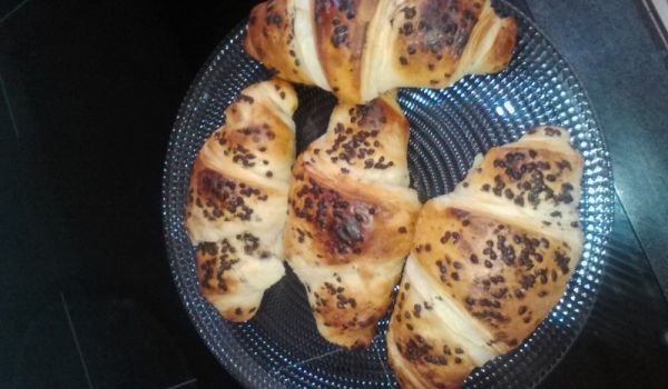 Домашни кроасанчета с шоколад