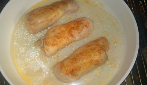 Домашни пилешки рулца