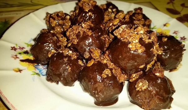 Домашни плодово-шоколадови бонбони