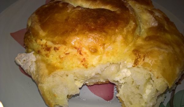 Домашни точени банички със суха мая