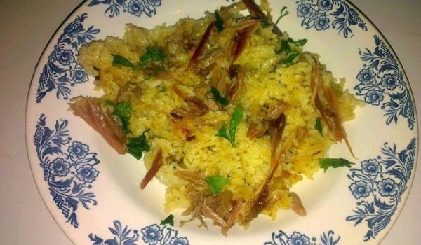 Домашно пиле с ориз