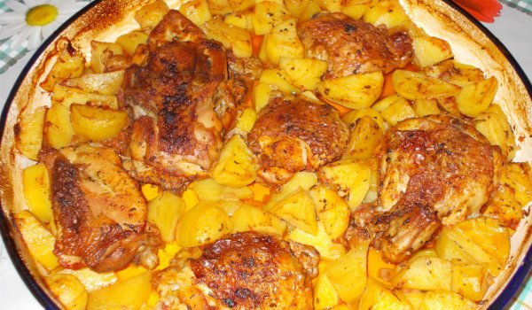 Домашно пиле с вълшебен вкус