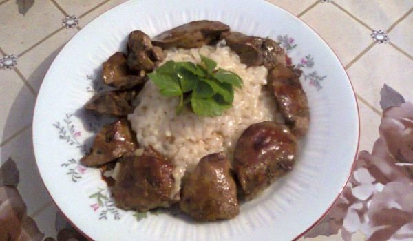 Дроб с ориз на фурна