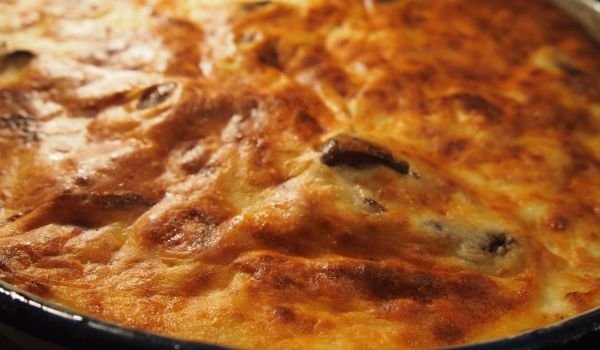 Дробчета с ориз и заливка