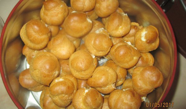 Еклери с маслен крем