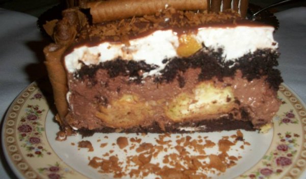 Еклерова торта с шоколад
