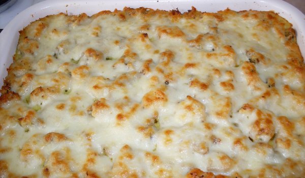 Експресна запеканка с картофи и сирена