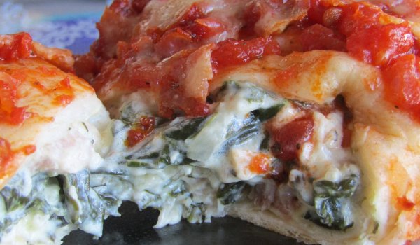 Енчиладас с Пиле и Спанак