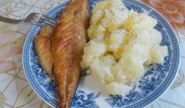 Филе от скумрия на фурна