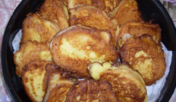 Филийки с козе прясно мляко