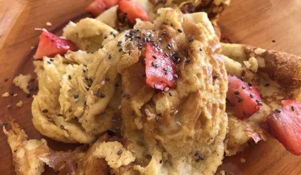 Фини кокосови палачинки