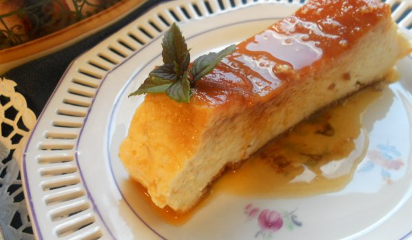 Флан с маскарпоне