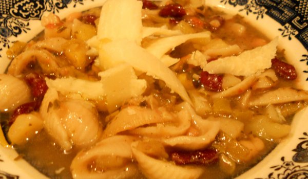 Френска зеленчукова супа с песто (Soupe au Pistou)