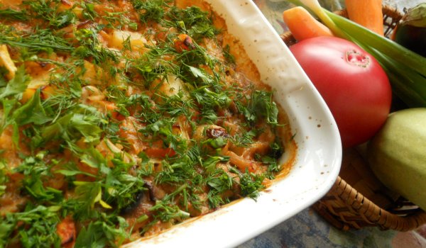 Гювеч с ориз по манастирски