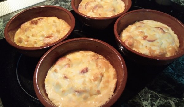 Гювечета с печени чушки