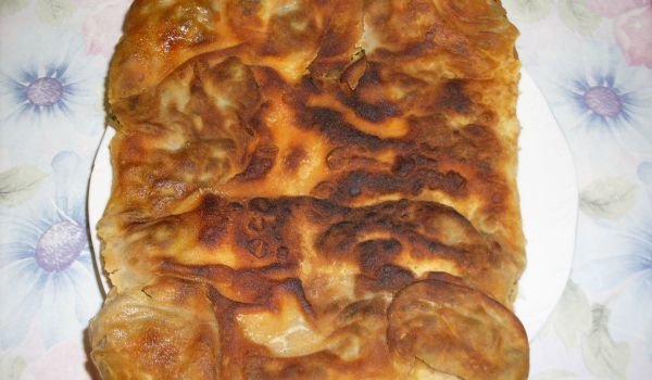 Гюзлеми с лапад и сирене