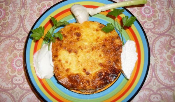 Гръцка мусака с мляко