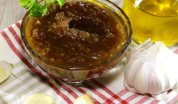 Гръцки чеснов сос - Скордаля