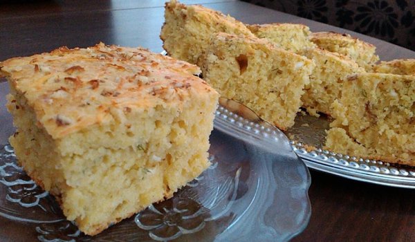 Гръцки солен кекс с копър