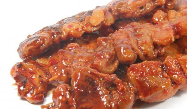 Грузинско мцвади от три вида месо