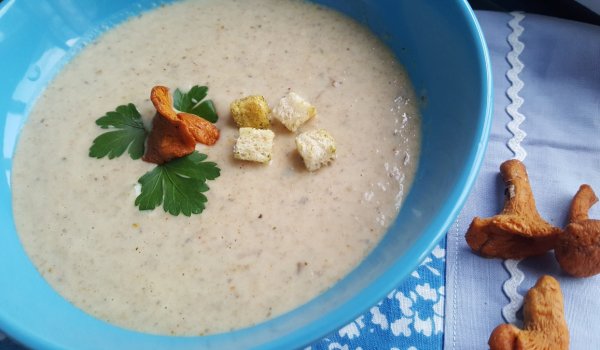 Гъбена каша с пачи крак