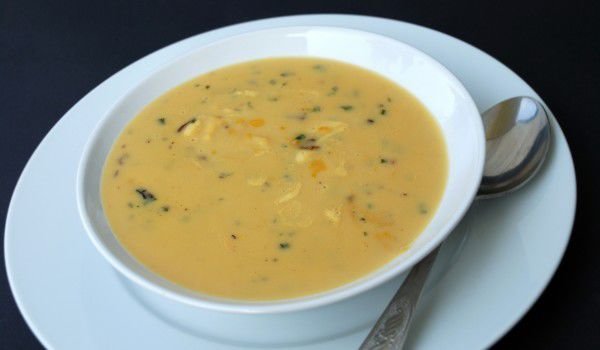 Гъбена крем супа с картофки