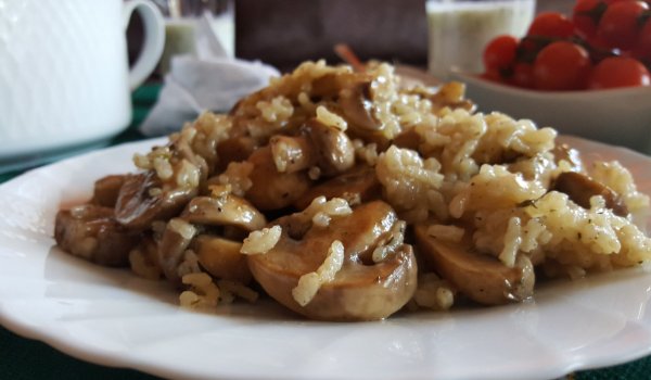 Гъби с ориз