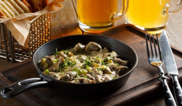 Гъби с пармезан