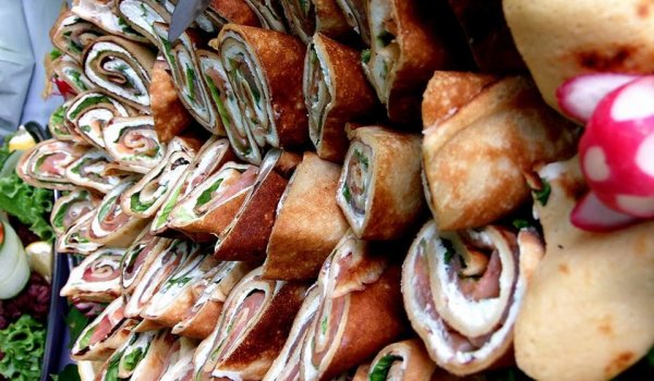 Хапки от палачинки с манголд