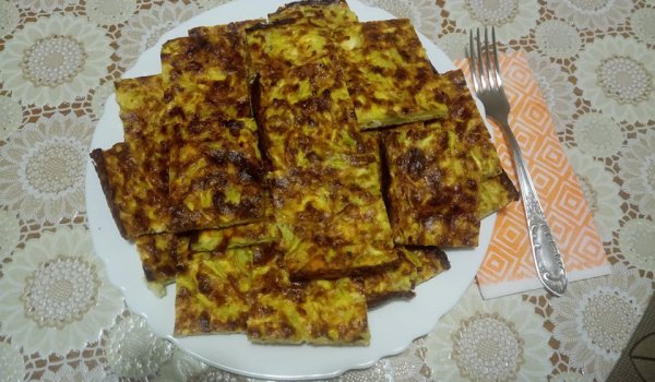 Хапки от тиквички и моцарела