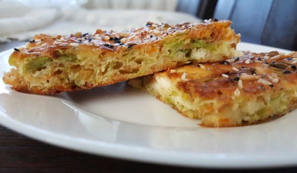 Хапки с праз лук