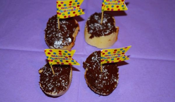 Хапки с шоколад и кокос