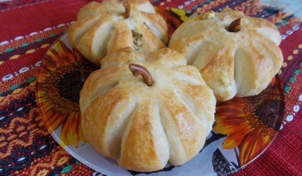 Хлебчета тикви с плънка