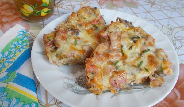 Хлебна запеканка за семейството