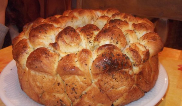 Хляб на балончета с подправки