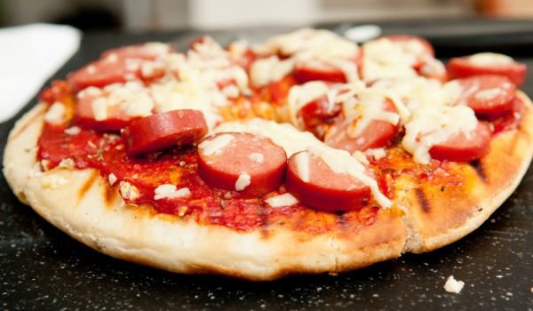 Хот-дог пица