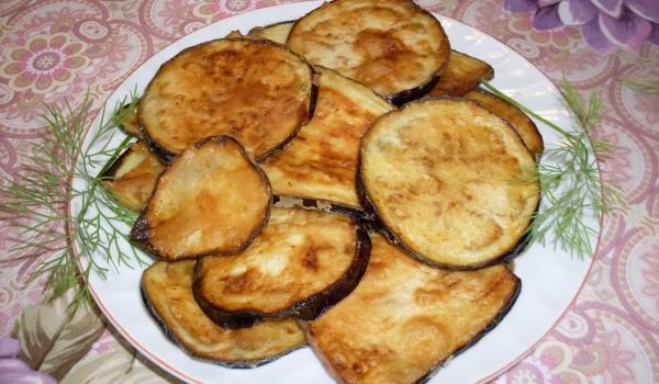 Хрупкав пържен патладжан